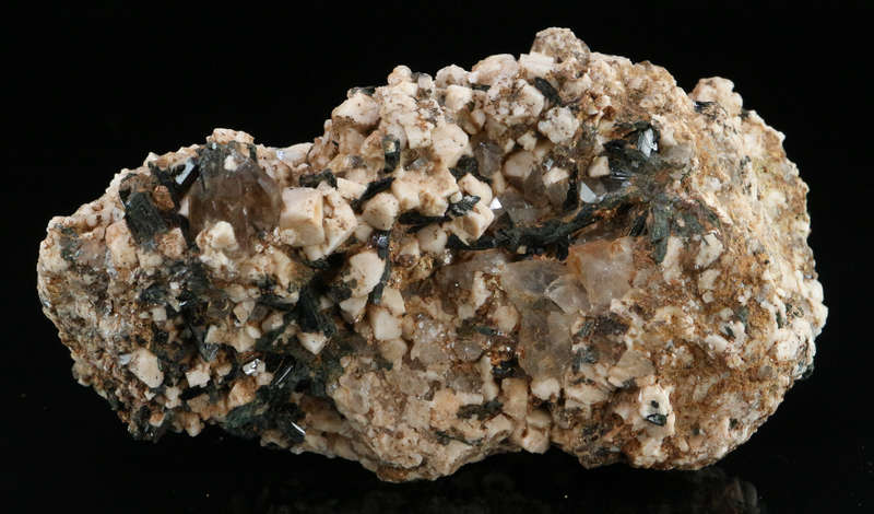 Orthoclase on Aegirine, Mount Malosa, Zomba, Southern Region, Malawi