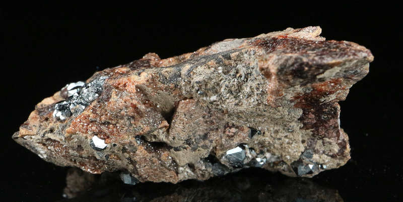 Hematite, Andradite on Matrix,"N'Chwaning II Mine, Kalahari Manganese Field, Northern Cape, South Af