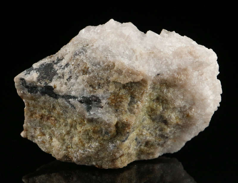 Calcite on Matrix, "N'Chwaning II Mine, Kalahari Manganese Field, Northern Cape, South Africa "