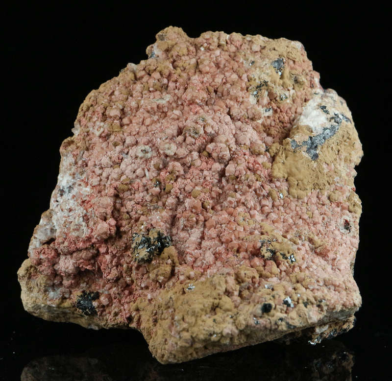 Hausmannite, Andradite on Matrix,"N'Chwaning II Mine, Kalahari Manganese Field, Northern Cape, South