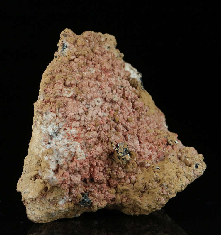 Hausmannite, Andradite on Matrix,"N'Chwaning II Mine, Kalahari Manganese Field, Northern Cape, South