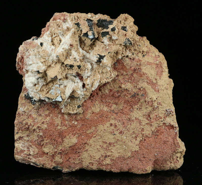 Hausmannite, Andradite on Matrix,"N'Chwaning II Mine, Kalahari Manganese Field, Northern Cape, South