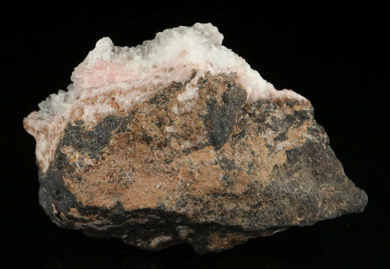 Kutnohorite on Matrix, "N'Chwaning II Mine, Kalahari Manganese Field, Northern Cape, South Africa "