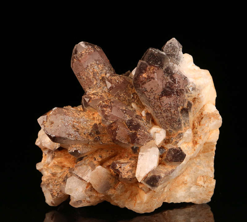 Hematite incl Quartz Cluster, Orange River Area, Northern Cape, South Africa