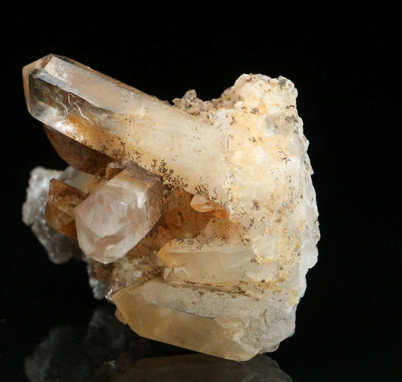 Quartz Cluster on Matrix, Gobobosebberge Mnt, Namibia