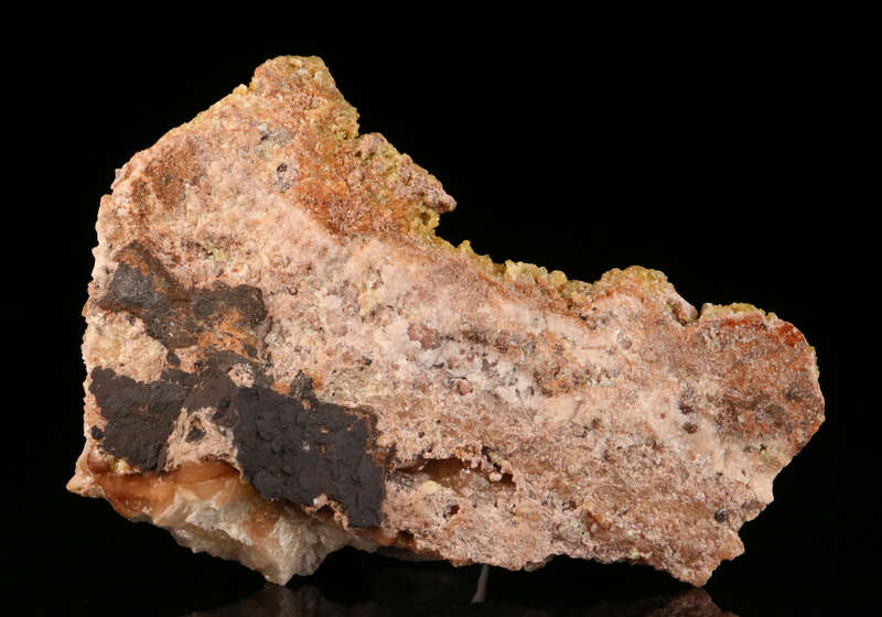Ettringite on Brucite, Wessels Mine, Northern Cape, South Africa