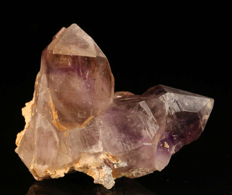 Amethyst & Smoky Quartz Cluster, Gobobosebberge Mnt, Namibia
