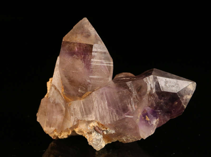 Amethyst & Smoky Quartz Cluster, Gobobosebberge Mnt, Namibia