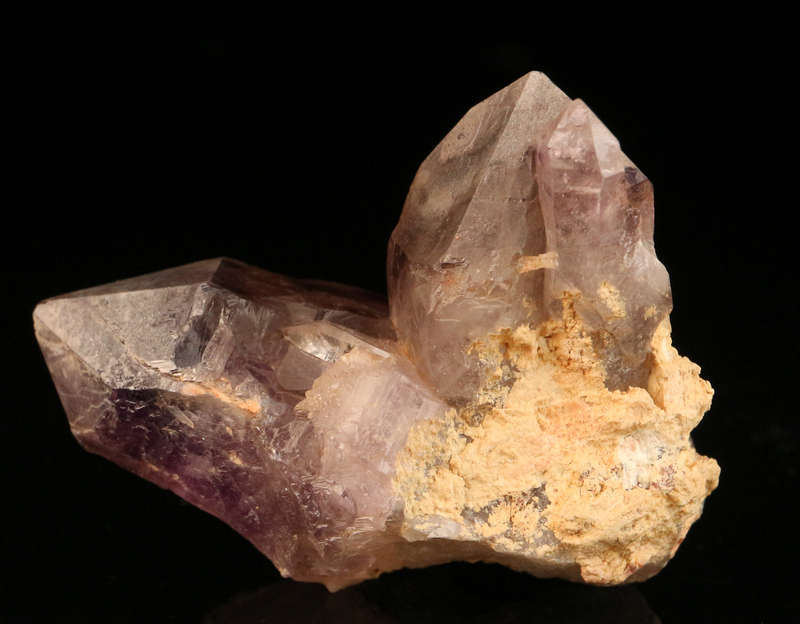 Amethyst & Smoky Quartz Cluster, Gobobosebberge Mnt, Namibia