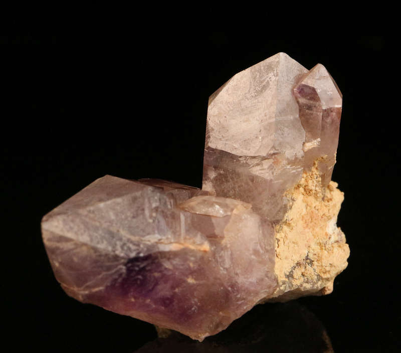 Amethyst & Smoky Quartz Cluster, Gobobosebberge Mnt, Namibia