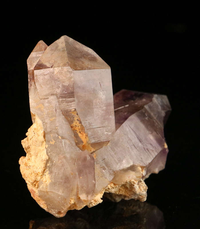 Amethyst & Smoky Quartz Cluster, Gobobosebberge Mnt, Namibia