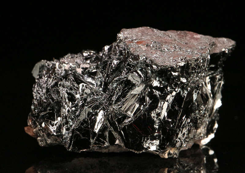 Specularite, "N'Chwaning II Mine, Kalahari Manganese Field, Northern Cape, South Africa "