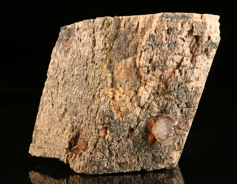 Topaz on Feldspar, Erongo Mnt, Erongo Region, Namibia.
