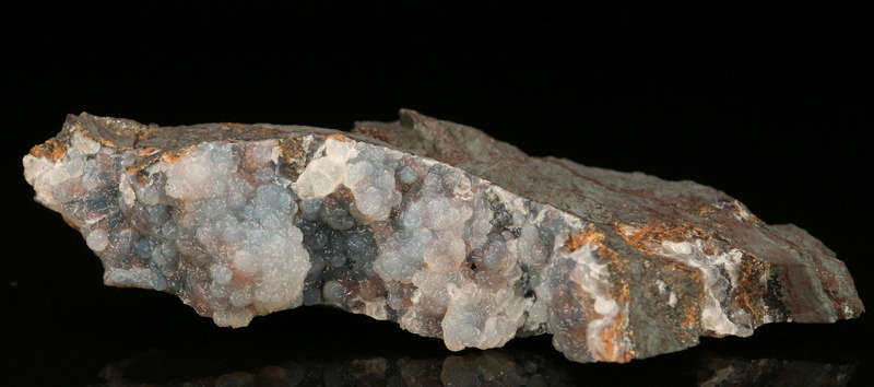 Chalcedony on Matrix, "N'Chwaning I Mine, Kalahari Manganese Field, Northern Cape, South Africa "