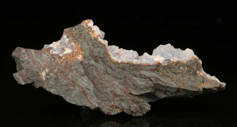 Chalcedony on Matrix, "N'Chwaning I Mine, Kalahari Manganese Field, Northern Cape, South Africa "