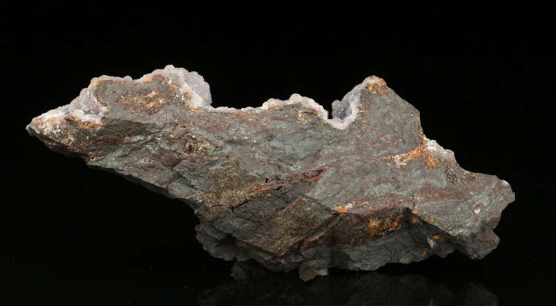 Chalcedony on Matrix, "N'Chwaning I Mine, Kalahari Manganese Field, Northern Cape, South Africa "