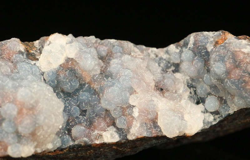 Chalcedony on Matrix, "N'Chwaning I Mine, Kalahari Manganese Field, Northern Cape, South Africa "