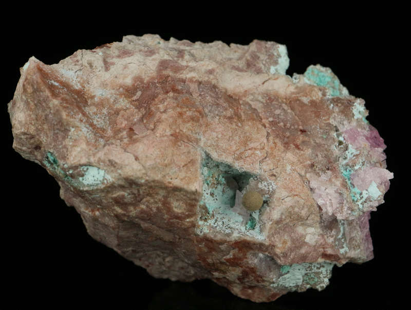 Kolwesite on Matrix, Tenke Fungurume, DR Congo