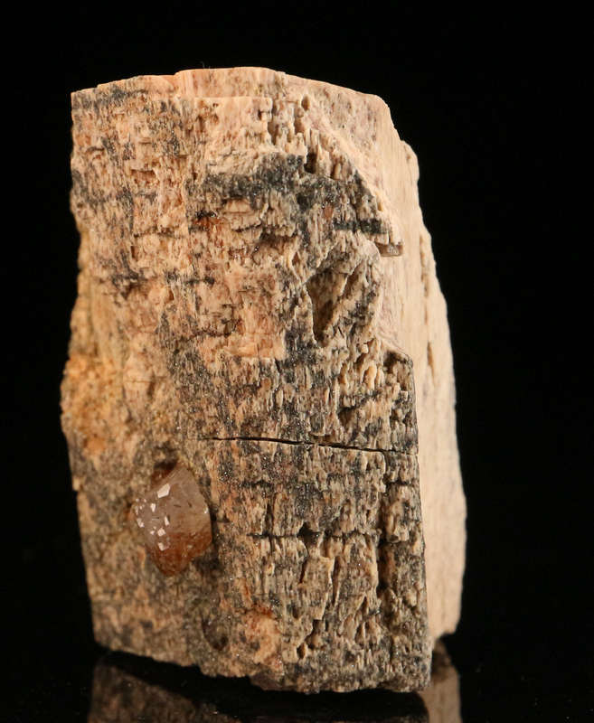 Topaz on Feldspar, Erongo Mnt, Erongo Region, Namibia.