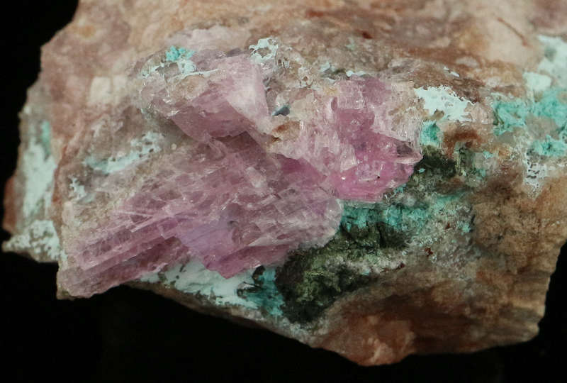 Kolwesite on Matrix, Tenke Fungurume, DR Congo