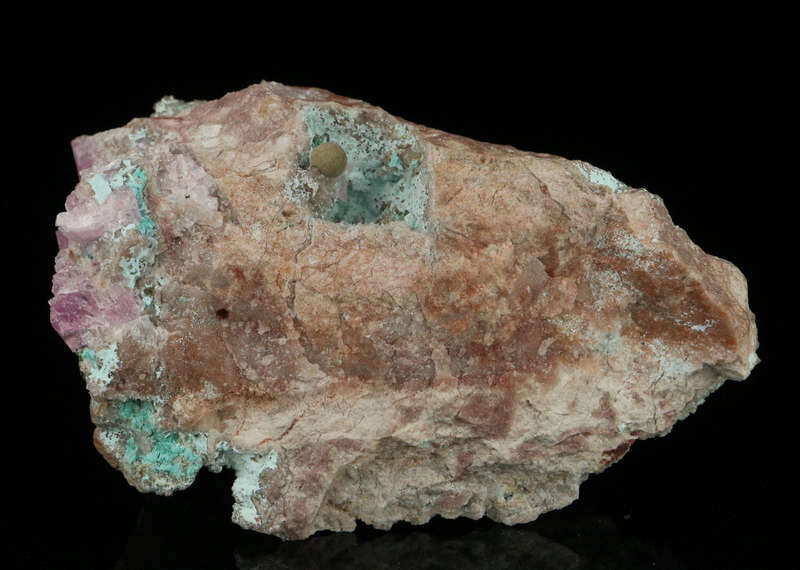 Kolwesite on Matrix, Tenke Fungurume, DR Congo