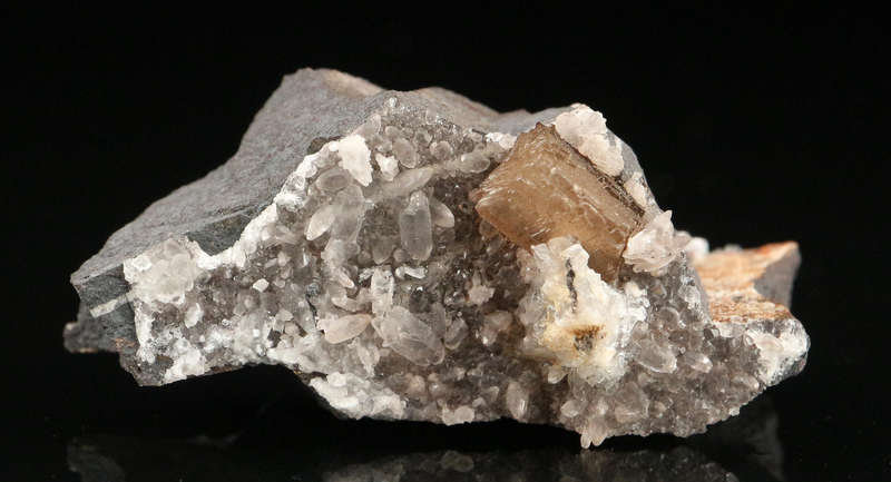 Olmiite on Matrix, "N'Chwaning II Mine, Kalahari Manganese Field, Northern Cape, South Africa "