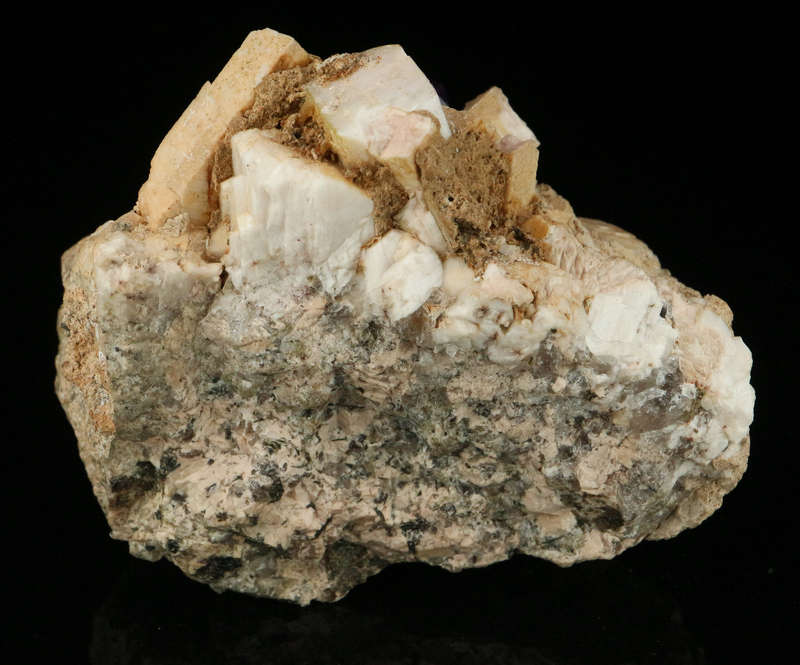 Amethyst Quartz on Matrix, Gobobosebberge Mnt, Namibia