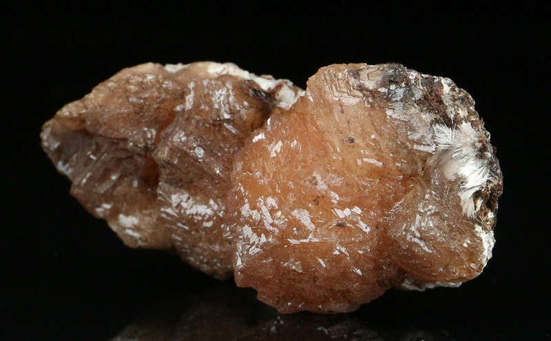 Olmiite, Calcite on Matrix,"N'Chwaning II Mine, Kalahari Manganese Field, Northern Cape, South Afric