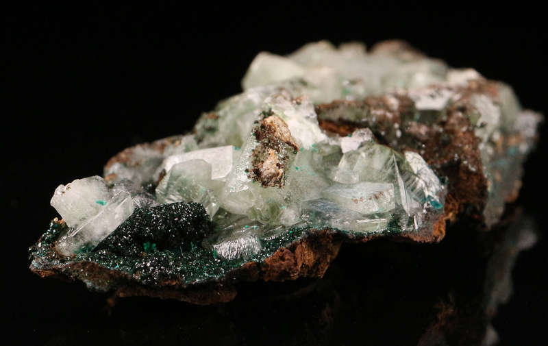 Malachite incl Baryte, Shangulowé Mine, Kambove, Haut-Katanga, DR Congo