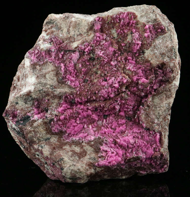 Cobaltoan Calcite on Matrix, Tenke Fungurume, DR Congo