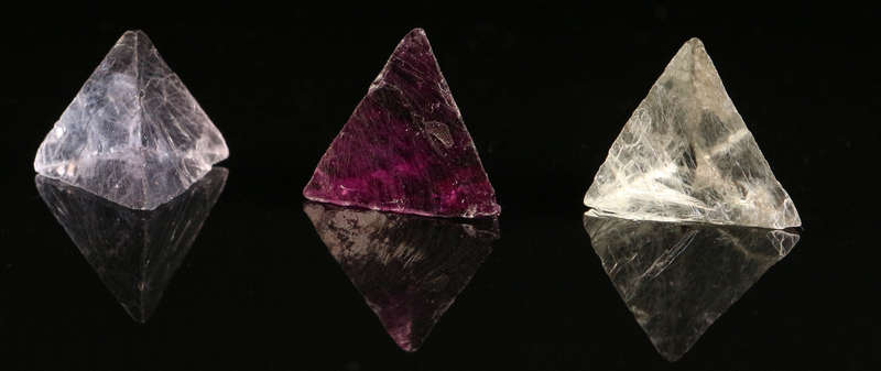 Fluorite Octohedron Triplet, Riemvasmaak, Northern Cape, South Africa