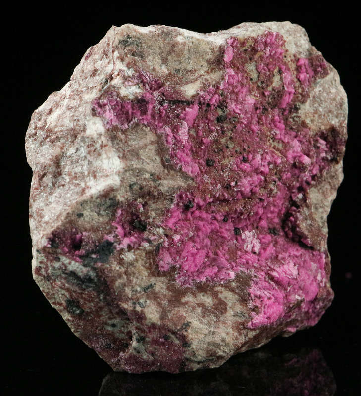 Cobaltoan Calcite on Matrix, Tenke Fungurume, DR Congo