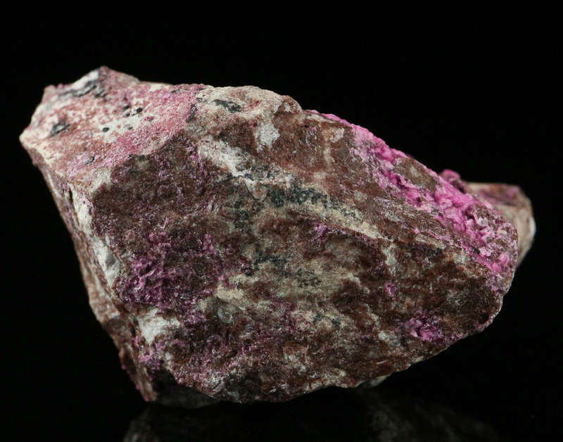 Cobaltoan Calcite on Matrix, Tenke Fungurume, DR Congo
