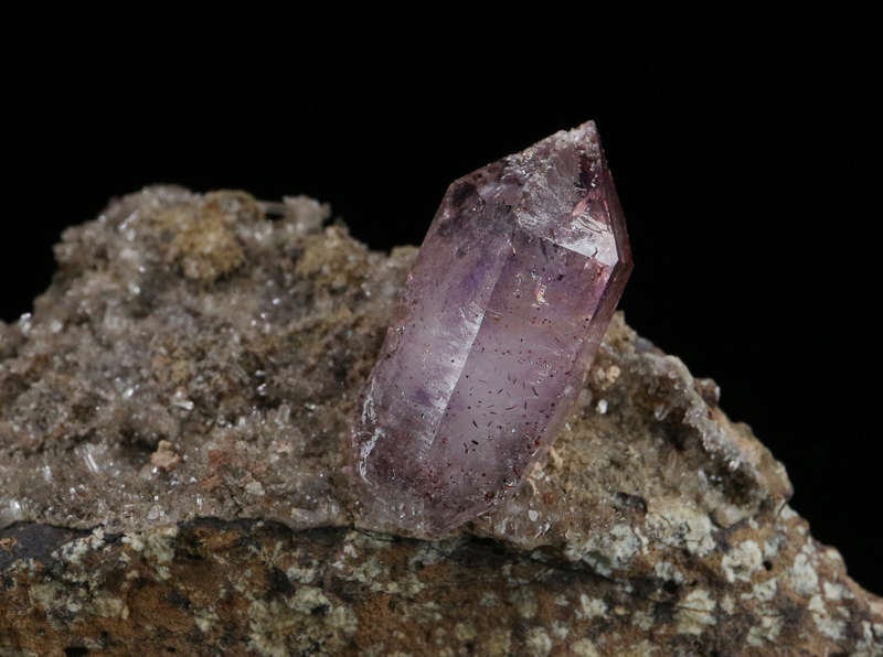 Amethyst Quartz on Matrix, Gobobosebberge Mnt, Namibia