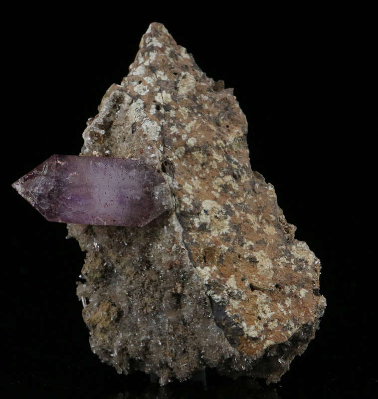 Amethyst Quartz on Matrix, Gobobosebberge Mnt, Namibia