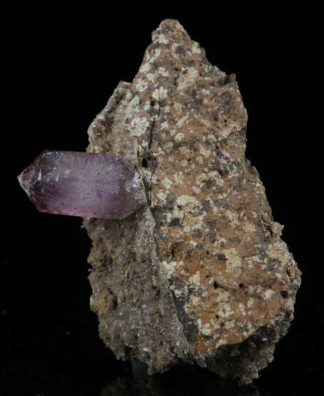 Amethyst Quartz on Matrix, Gobobosebberge Mnt, Namibia