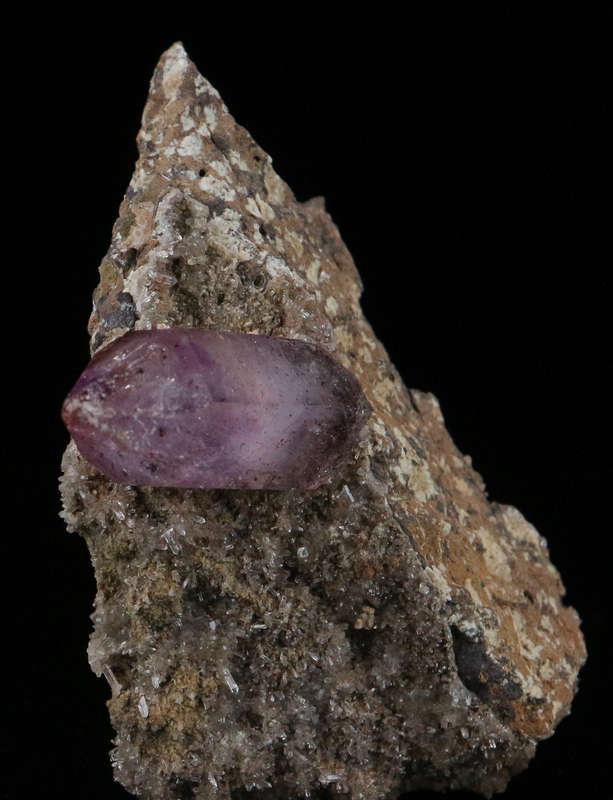 Amethyst Quartz on Matrix, Gobobosebberge Mnt, Namibia