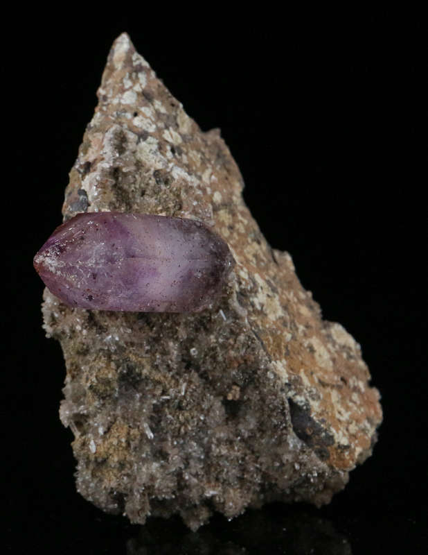 Amethyst Quartz on Matrix, Gobobosebberge Mnt, Namibia
