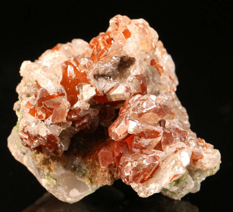 Cerussite on Matrix, Tsumeb Mine, Namibia