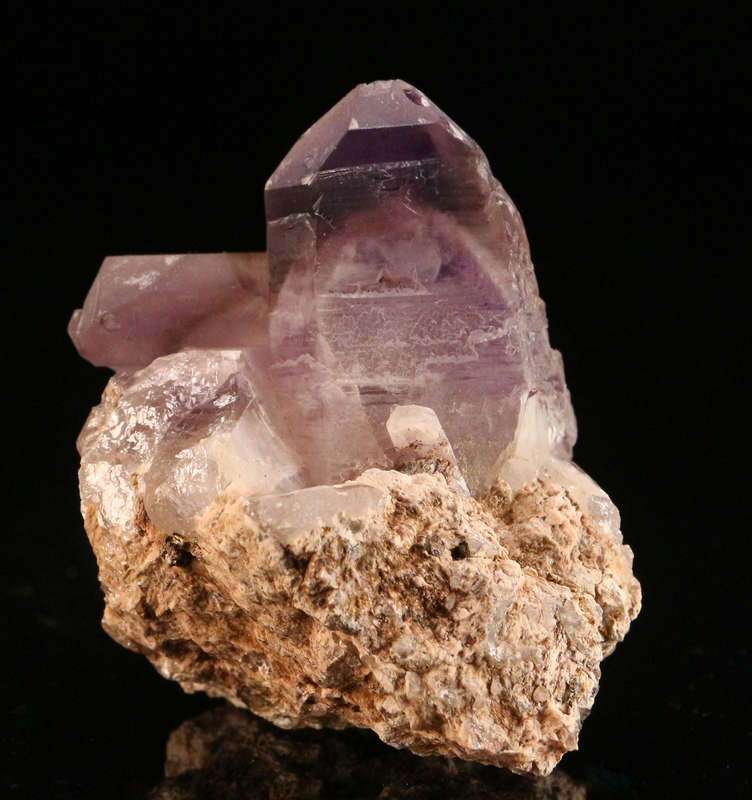 Amethyst Quartz on Matrix, Gobobosebberge Mnt, Namibia