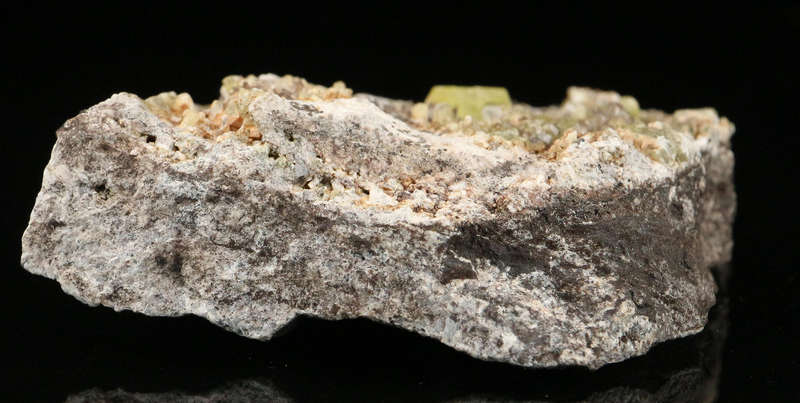 Ettringite on Matrix, "N'Chwaning II Mine, Kalahari Manganese Field, Northern Cape, South Africa "