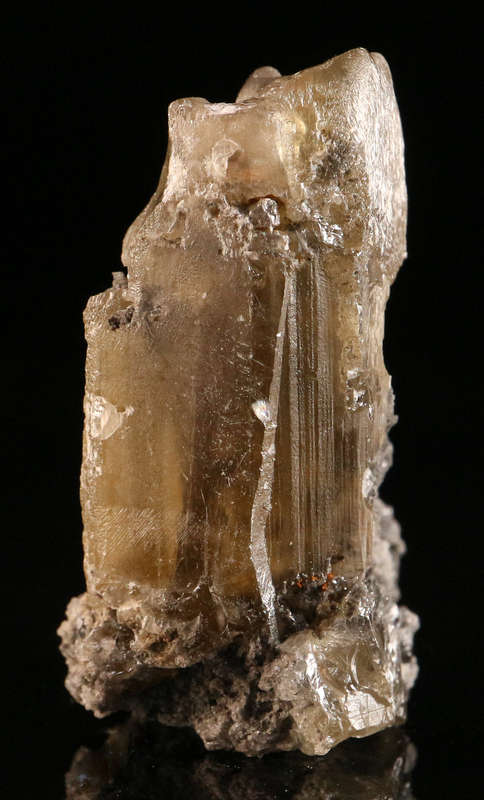 Cerussite on Matrix, Tsumeb Mine, Namibia