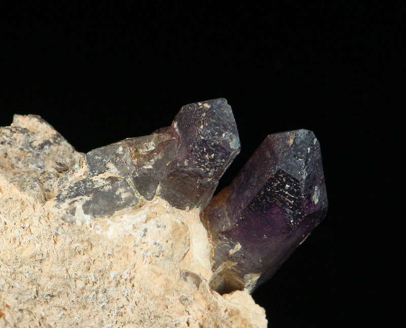 Amethyst Quartz on Matrix, Gobobosebberge Mnt, Namibia