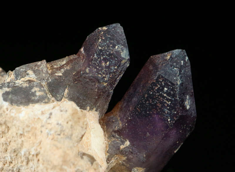 Amethyst Quartz on Matrix, Gobobosebberge Mnt, Namibia