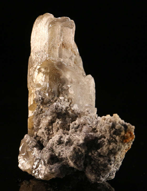 Cerussite on Matrix, Tsumeb Mine, Namibia