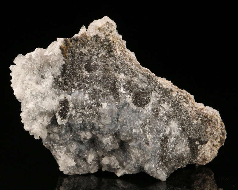 Hemimorphite, Smithsonite on Matrix, Skorpion Mine, Karas Region, Namibia