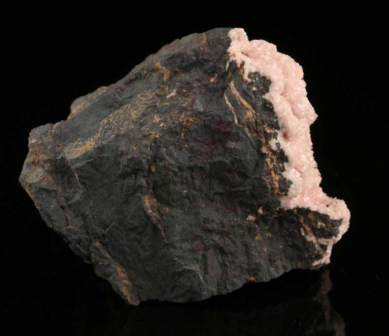 Rhodochrosite on Matrix,"N'Chwaning II Mine, Kalahari Manganese Field, Northern Cape, South Africa "