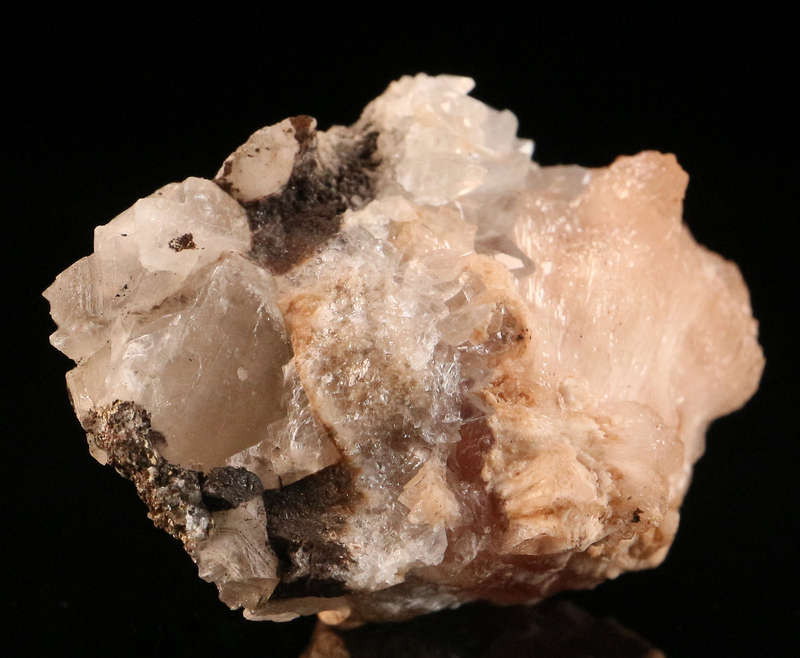 Olmiite & Calcite on Matrix, N'Chwaning II, Northern Cape, South Africa