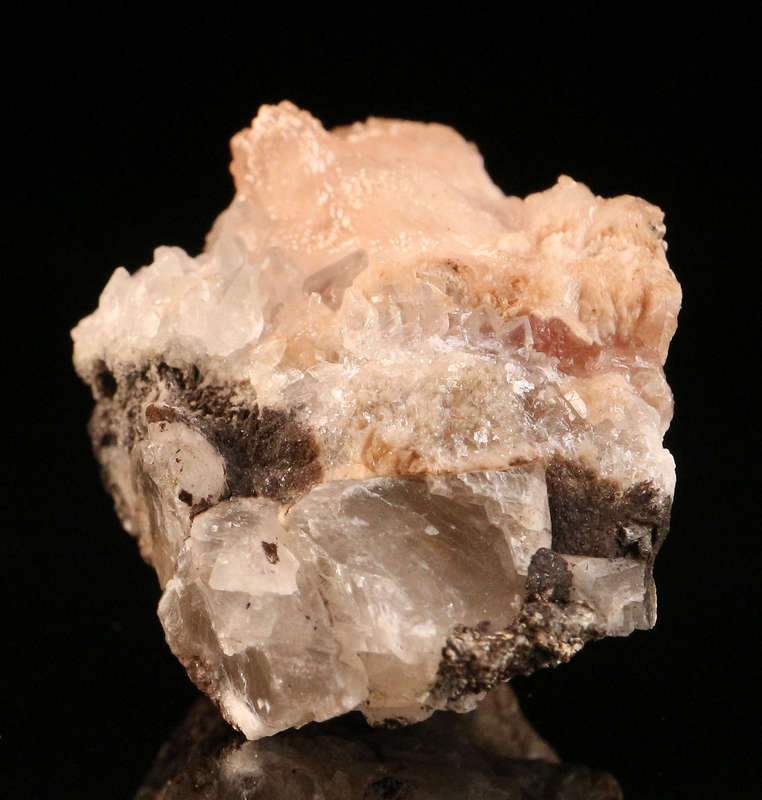 Olmiite & Calcite on Matrix, N'Chwaning II, Northern Cape, South Africa