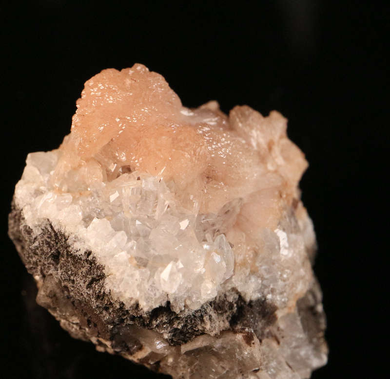 Olmiite & Calcite on Matrix, N'Chwaning II, Northern Cape, South Africa